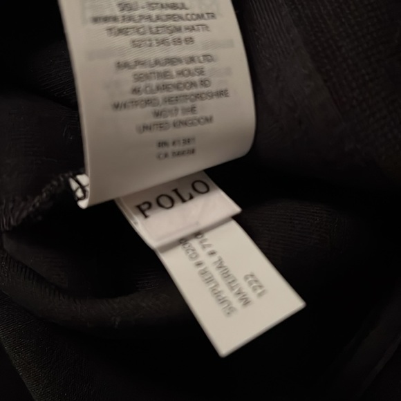 POLO RALPH LAUREN Mens Jogger Sweatsuit Double Knit Black - Picture 11 of 11